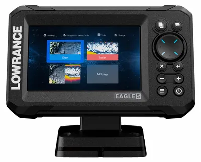 Immagine prodotto di Lowrance Eagle 5'' 83/200 Hdi Plotter da pesca Nero Nero Taglia Unica