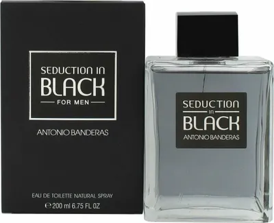 Produktbild von Antonio Banderas Seduction In Black Eau de Toilette 200ml Spray