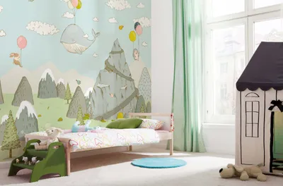 Obrázek produktu pro Netkaná tapeta Komar - Mountain Traveler - rozměr: 400 x 280 cm (šířka x výška) - 8 panelů