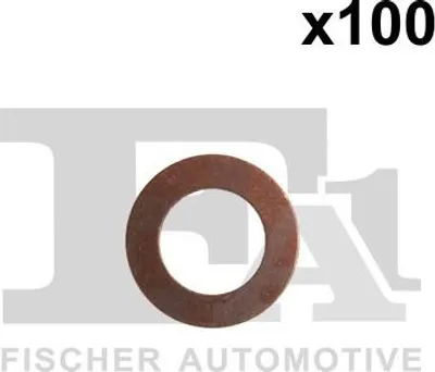 Produktbild von 100x FA1 Dichtring 359.980.100 für HONDA CIVIC VIII Hatchback (FN, FK) 1,5mm Kupfer 14mm 24mm