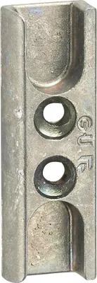 Image de Gâche galet latéral en applique pour fenêtre, 54x77mm, Unijet, 9-42301-18-0-1 - FERCO by THIRARD
