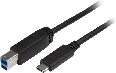 Obrázek produktu pro StarTech.com USB315CB2M, 2 m, USB C, USB B, USB 3.2 Gen 1 (3.1 Gen 1), Samec/samec, Černá