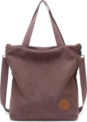 Produktbild von Damen Canvas Schultertasche Multifunktional für Arbeit Schule Shopping
