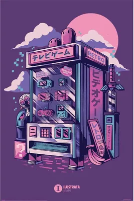 Obrázek produktu pro Plakát Ilustrata Retro automat 61x91,5cm