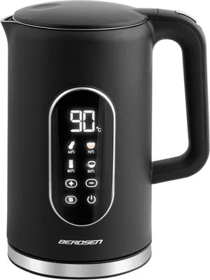 Obrázek produktu pro Berdsen BD-712 Rychlovarná konvice 1,7 l, černo-stříbrná