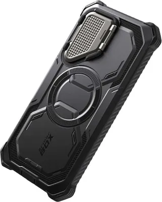 Produktbild von I-Blason, Stoßfeste Vollschutz für Samsung S25 Plus, kompatibel mit MagSafe, Schwarz