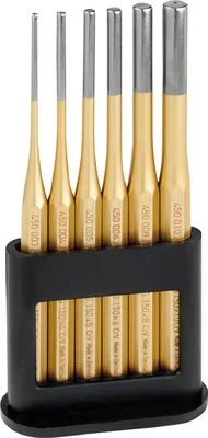 Immagine prodotto di Rennsteig Splintreibersatz Splinttreiber 3,4,5,6,8,10mm, 8-Kant CV Stahl