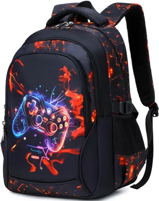 Image de Sac à dos pour garçons, ergonomique, imperméable, 45 cm, idéal pour l'école et le sport