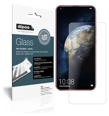 Produktbild von 2x Schutzfolie für Honor Magic 2 matt - Anti-Shock 9H Folie dipos Glass