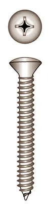 Produktbild von Blechschraube, Linsensenkkopf, DIN 7983, A2, 2,9x16mm