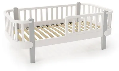 Image de Yappy Kids YappyÉtude lit enfant 160x80 cm gris ciel