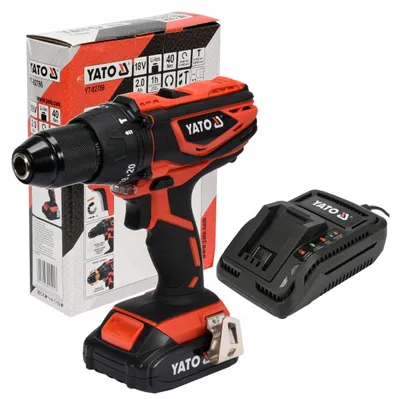 Obrázek produktu pro Yato YT-82786, IP20, Lithium-ion (Li-ion), 18 V, 1,3 kg, 1 kusů