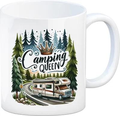 Produktbild von Wohnmobil Camping Queen Kaffeebecher