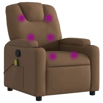 Produktbild von Massagesessel Braun Stoff