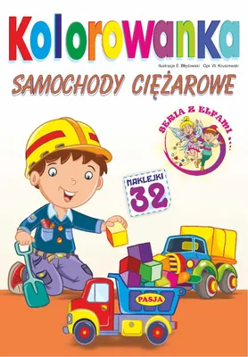 Obrázek produktu pro Omalovánky pro děti: Nákladní auta