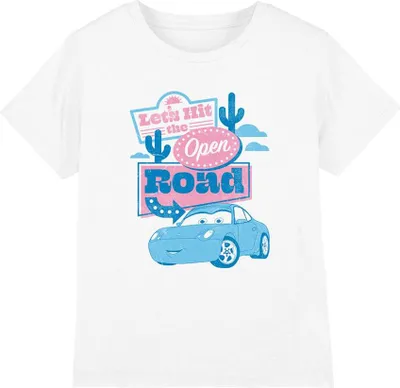 Obrázok produktu pre Autá - Tričko "Open Road" pre dievčatá TV24761 (116) (Biela)