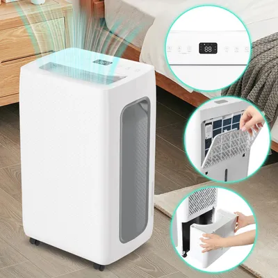 Produktbild von Bettizia Luftentfeuchter 26L/Tag mit WIFI & App Lufttrockner, 20m²-25m², Raumentfeuchter 43dB, 24H Timer Entfeuchter, Dehumidifier