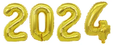 Zdjęcie produktu dla Happy 2024 Balony foliowe Baner noworoczny Dekoracje na imprezę festiwalową