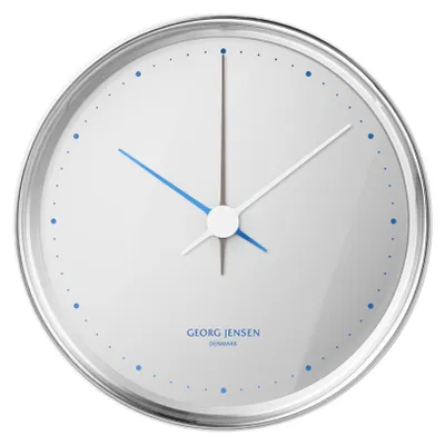 Produktbild von Georg Jensen - KOPPEL Wanduhr 10 cm, Edelstahl glänzend