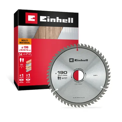Produktbild von Einhell HM-Kreissägeblatt, Multi Material, Ø 136 x 20 mm, 40 Z