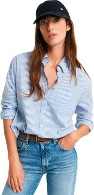 Produktbild von Gant 4300347 Langarmhemd Blau 34 Frau Blau 34