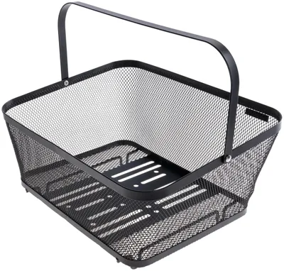 Productafbeelding van Contec fietsmand, achter, model Vero Multi CT, HR-mand, staal, 40x30x18 cm, 14 cm hoog, zwart