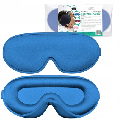Obrázok produktu pre Páska Na Oči Na Spanie 3D Zatemňovacia Maska Nastaviteľná Prémiová Kvalita