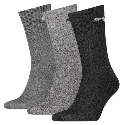 Produktbild von Puma 3er-Pack Sportsocken melierte Grautöne