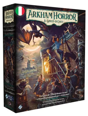Produktbild von Asmodee - Arkham Horror Das Kartenspiel, Brettspiel, Kartenspiel, 14+ Jahre, 1-4