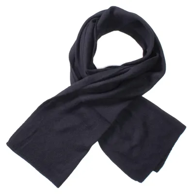Zdjęcie produktu dla Szalik TUMELO dla kobiet i mężczyzn, elegancki szalik 100% kaszmir, uni , ciepły szalik z dzianiny, miękki szalik wełniany – czarny