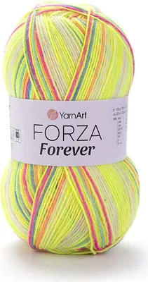 Produktbild von YarnArt Forza Forever: Warme Fingerlinge, Strapazierfähig, Bunte Farbverläufe