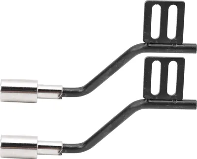 Produktbild von 1 Paar Metall-Simulationsauspuff für RC-Autos, Dekorationszubehör für SCX10 1/10 Modelle