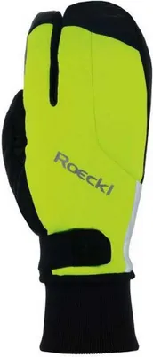 Immagine prodotto di Guanti da ciclismo Roeckl Villach 2 Trigger, colore:giallo fluo, taglia:9.0