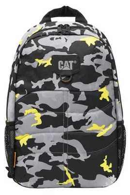 Imagen del producto de Mochila "Benson" de Caterpillar, estampado camuflaje, 22 litros, modelo PP10056 (talla única), color /gris