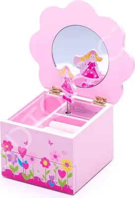 Obrázok produktu pre Skriňa Princezná drevo hrajúce kvetinu