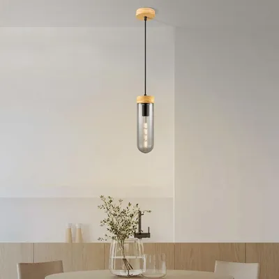 Produktbild von Home Sweet Home Hängeleuchte Capri - Rauchglas - 10x10x138cm