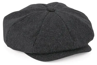 Obrázek produktu pro Beechfield Uni kšiltovka Melton Baker Boy FK1216 (L/XL) (antracitová melírovaná)