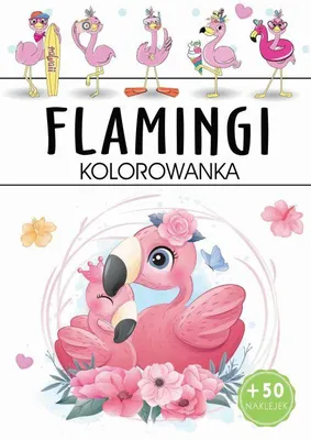 Obrázok produktu pre Flamingi kolorowanka