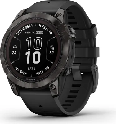 Produktbild von Garmin fēnix 7S Pro, 3,05 cm (1.2"), MIP, Touchscreen, 32 GB, GPS, 58 g