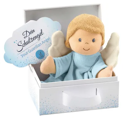 Produktbild von Sterntaler Schmusetuch M Schutzengel bleu