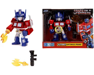 Produktbild von Jada Metalfigs 253111003 Transformers Autobot Optimus Prime Spielzeugfigur in