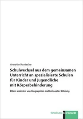 Image de Schulwechsel aus dem gemeinsamen Unterricht an spezialisierte Schulen für Kinder und Jugendliche mit Körperbehinderung
