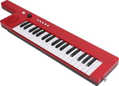 Obrázek produktu pro 37 kláves Elektronická klávesnice Piano Přenosná kytara Elektronické varhany Mini Keytar Hudební nástroj (BF-3755 červená) Elektronické piano