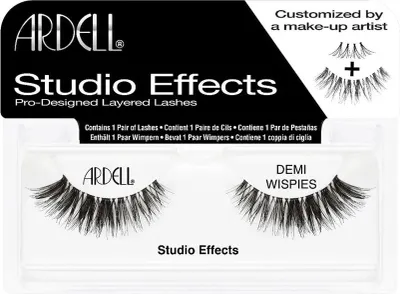 Image de Studio Effects Demi Wispies faux cils pour femmes 1 - Noir - Ardell
