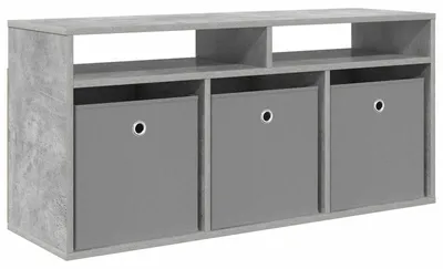 Productafbeelding van Lowboard Beton Grijs met Laden 102x32x48,5 cm