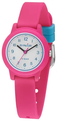 Produktbild von SINAR XB-24-8 Uhr Mädchen Kinderuhr Kautschuk pink