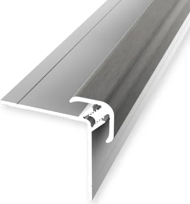 Produktbild von Wandprofil 34 x 34 x 2600 mm Einfasshöhe 3 - 5 mm Tapetenprofil Außenecke Aluminium eloxiert Glatt Ungebohrt Edelstahl Küberit