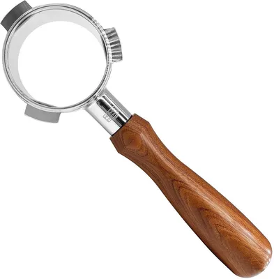 Produktbild von 54 mm Portafilter Handgriff –Espressomaschine Ersatzteil Edelstahl 304 & Holz – Für Breville 870/875/878/880