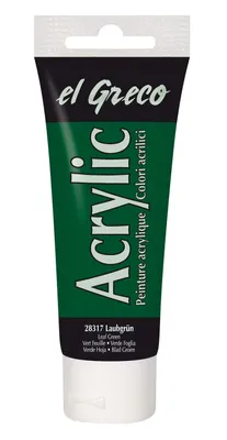 Produktbild von KREUL el Greco Acrylic, 75 ml, Grün, Tube, Wasserfest