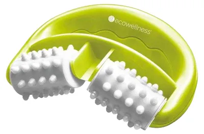 Obrázek produktu pro Ecowellness – masážní váleček, ruční PP11423 (jednotná velikost) (zelený)